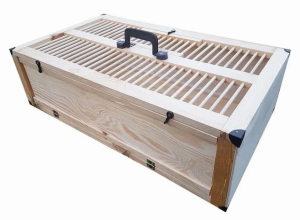 KOSZ TRANSPORTOWY DZIELONY 39X74 (Sklejka)