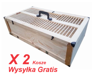 2 x KOSZ TRANSPORTOWY CAŁY 39X74 (Wysyłka Gratis)