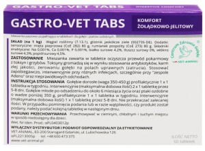GASTRO-VET FAST TABS (60TABL.)